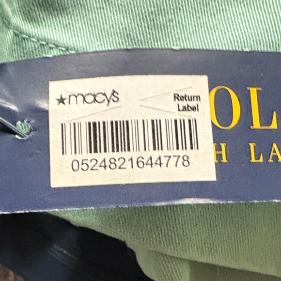 New! Polo by Ralph Lauren Men's Light Green Chinos - Picture 2 of 2